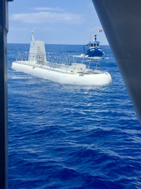 Submarine surfacing