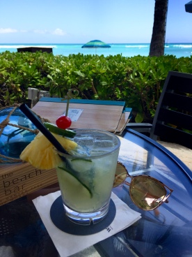 Cocktail at the Beach Bar